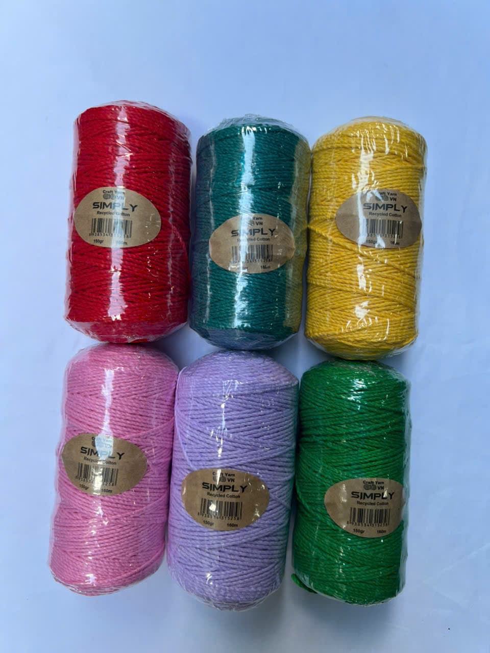 Sợi Simply Cotton - Ảnh tổng quan