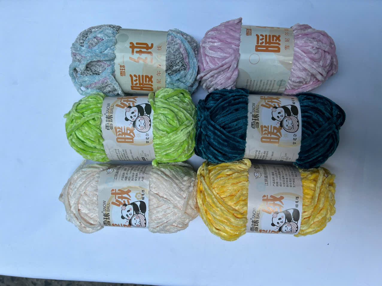 Nhung Chennile Baby Yarn - Ảnh tổng quan