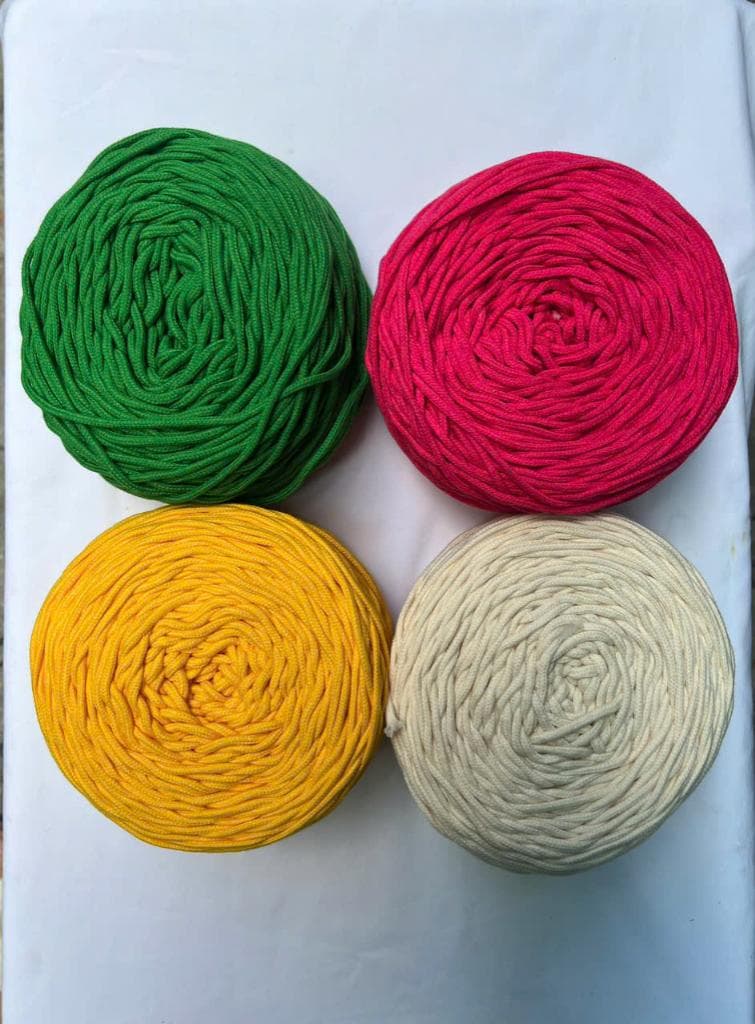 Sợi Macrame 3mm Chất Sợi Cotton - Ảnh tổng quan
