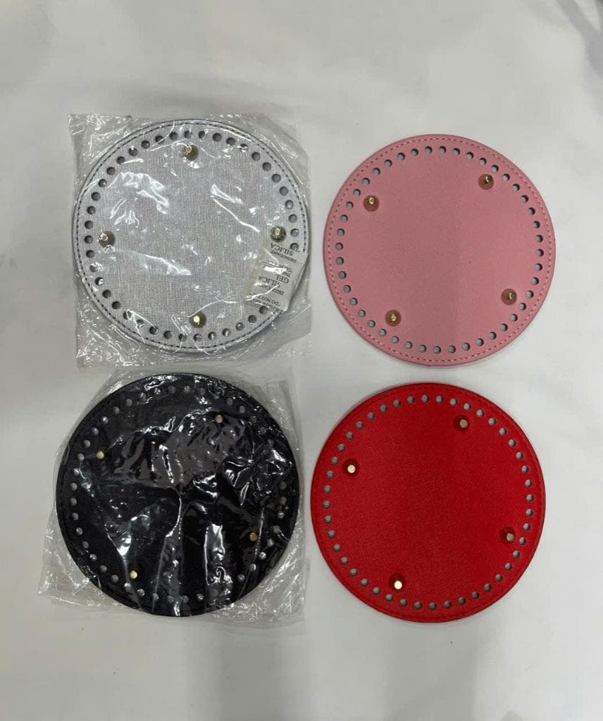 Đế da đường kính 15cm - Ảnh tổng quan