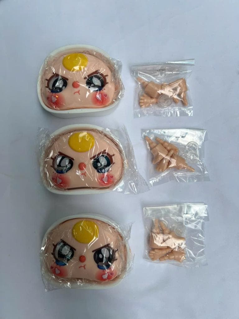 Bộ mặt, tay, chân baby three 100% - Ảnh tổng quan