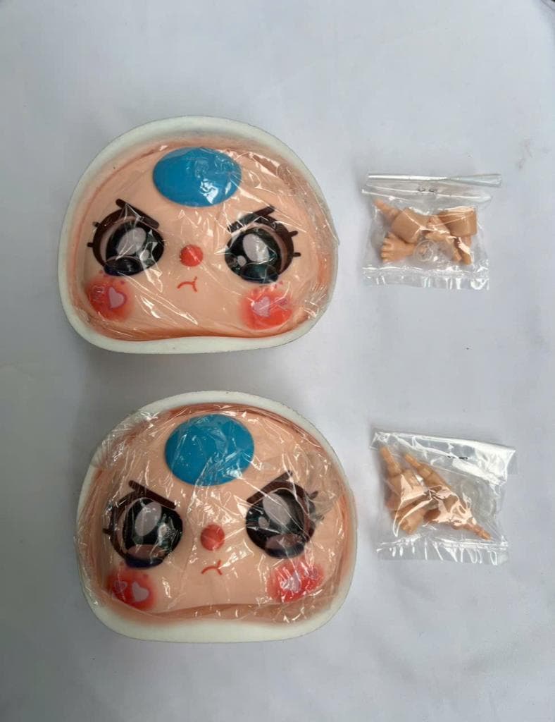 Bộ mặt, tay, chân baby three 400% - Ảnh tổng quan